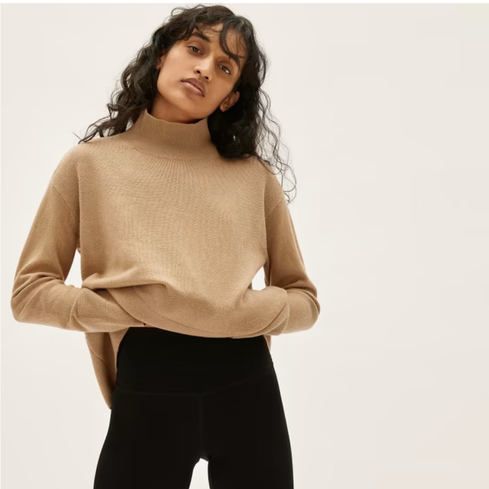 Everlane The Cashmere Square Turtleneck